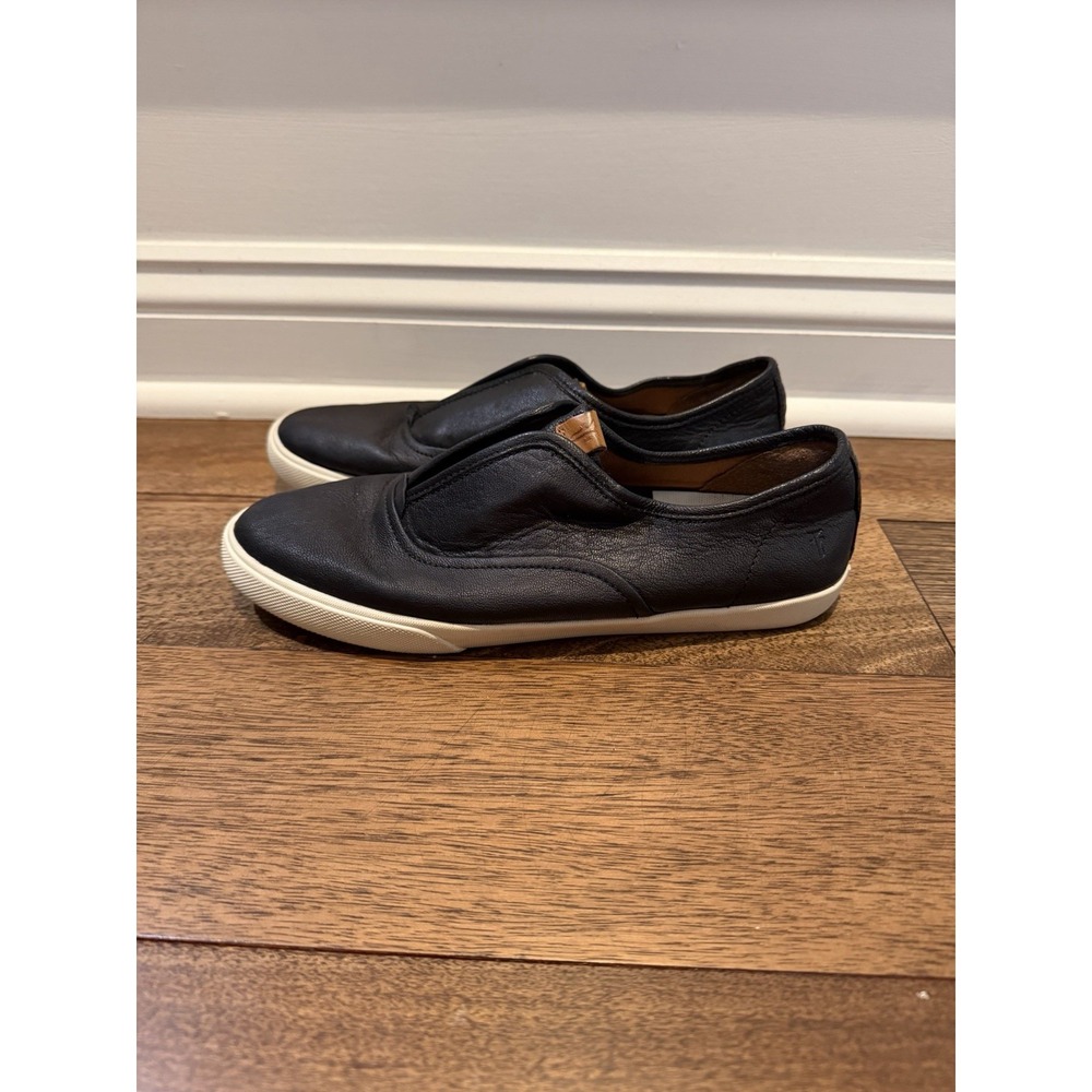 Frye Maya CVO Slip-On Women's Casual Leather Shoes Sneakers Size 8 Black